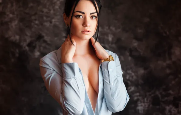 Hot, sexy, boobs, model, look