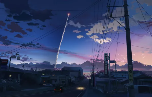 Scenery, Screenshot, Makoto Shinkai, 5 Centimeters Per Second