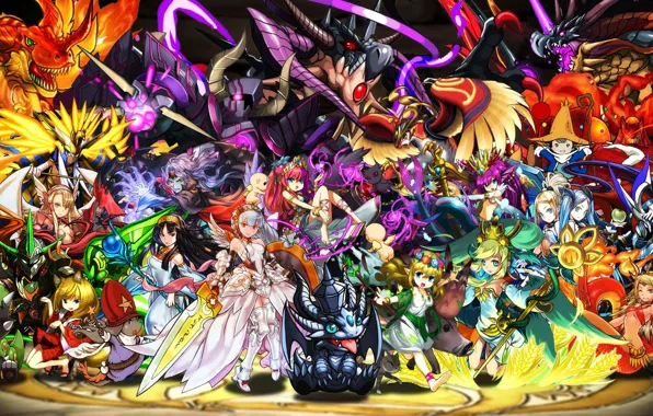 Picture the game, anime, characters