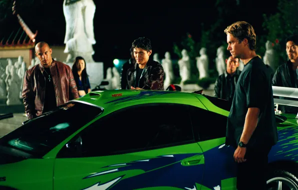 Picture VIN Diesel, Paul Walker, The fast and the furious, Vin Diesel, Paul Walker, The Fast …