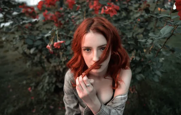 Freckles, red, Sergey Kuzichev, Pauline Mar'yanovskaya