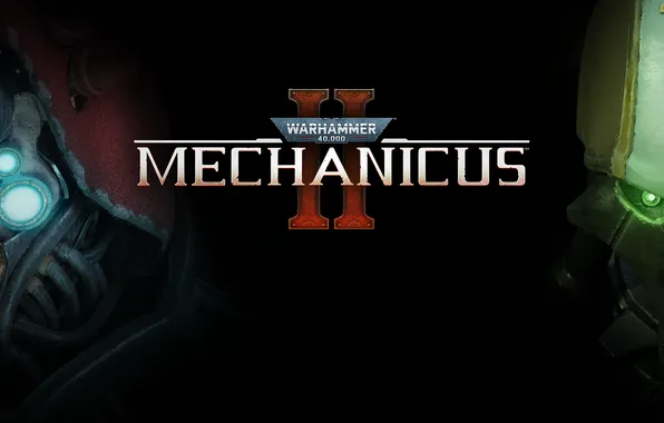 Games, dark background, Key Art, 2026 Games, Warhammer 40000: Mechanicus 2