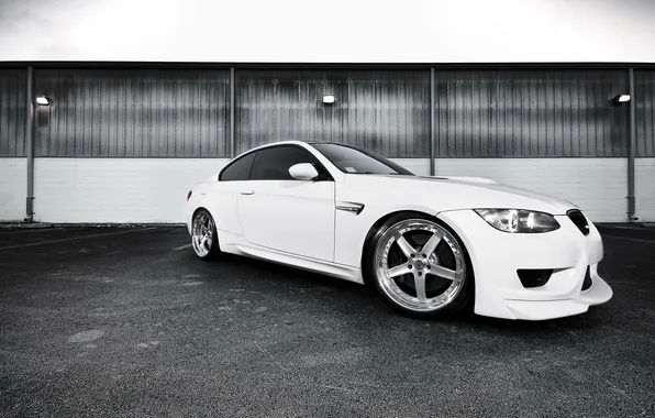 Picture white, tuning, bmw, BMW, b/W, 3 series