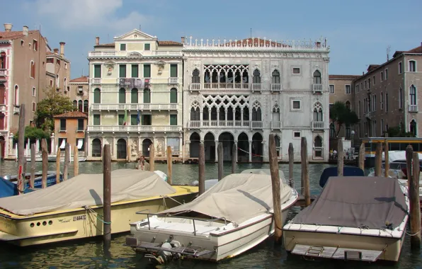 Picture Channel, Italy, Venice, Building, Italy, Venice, Italia, Venice