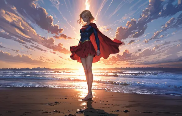 Picture grace, supergirl, might