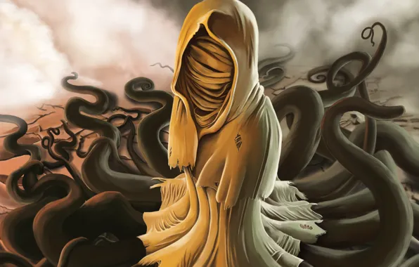 Being, tentacles, fabric