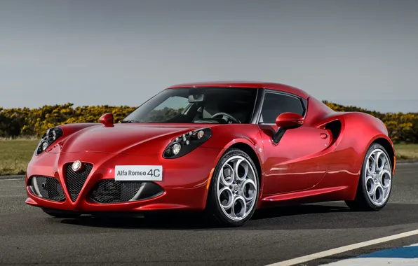 Picture red, Alfa, Romeo