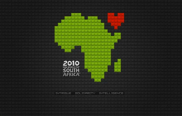 Picture football, Africa, 2010, designer, South Africa, the continent, CHEF, LEGO