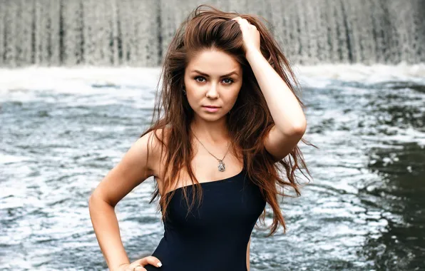 Picture waterfall, sponge, Julia