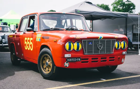 Picture car, the front, Lancia, Fulvia GT