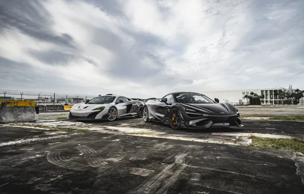 Picture McLaren, Black, Gray, 765 LT