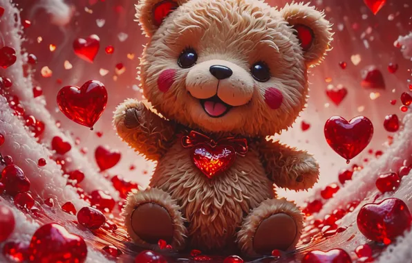 Rays, light, love, joy, holiday, toy, heart, Shine