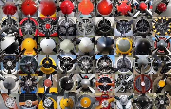 Picture aviation, aircraft, screws, propellers