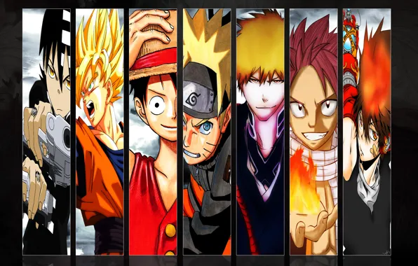 Picture Wallpaper, anime, the main characters