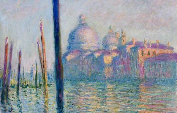 Picture, the urban landscape, Claude Monet, The Grand Canal in Venice
