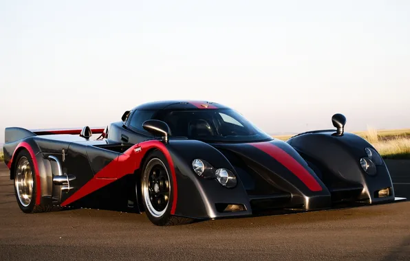 The sky, supercar, the front, BTR7, Barnard