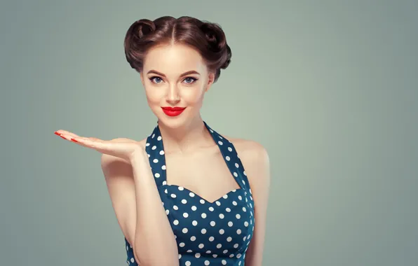 Look, face, style, makeup, girl, hairstyle, Beautiful, gesture