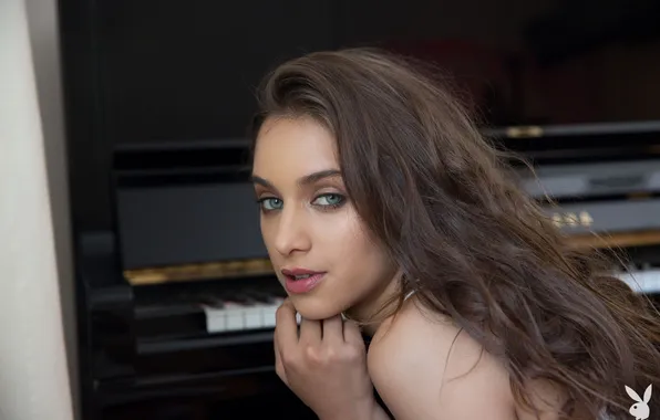 Playboy, Model, Plan, Close Up, Uma Jolie, Sensual Gaze
