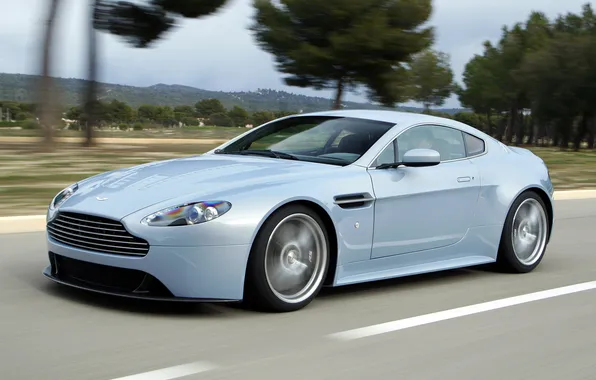 Car, Concept, Aston Martin, Vantage, supercar, road, V12, speed