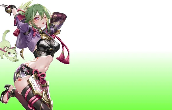 Kawaii, girl, hot, sexy, anime, ninja, babe, cute
