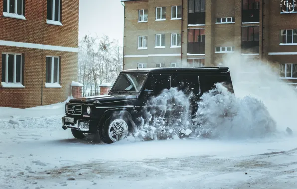 Snow, Mercedes-Benz, photographer, photography, photographer, All-terrain vehicles, GORELOV FILMS PRODUCTION