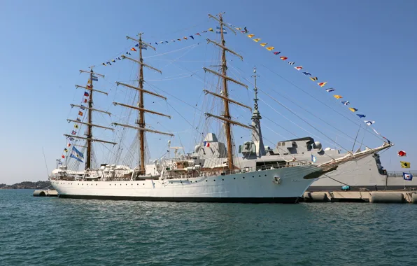 Sailboat, Argentina, visit, Toulon, Freedom