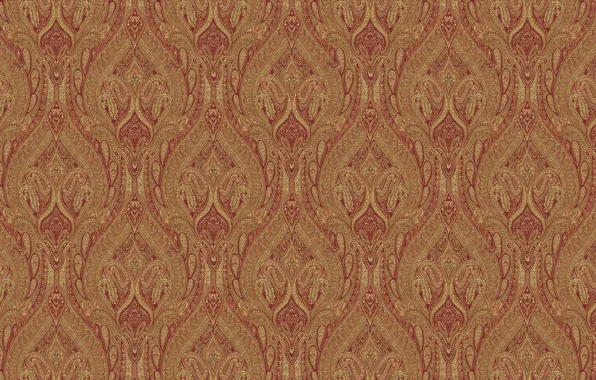 Red, background, Wallpaper, texture, ornament, floral patterns