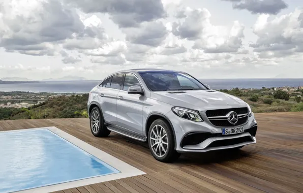 Mercedes-Benz, Coupe, 2015, W166, GLE-class