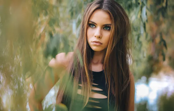 Look, makeup, David Olkarny, Blurry colors