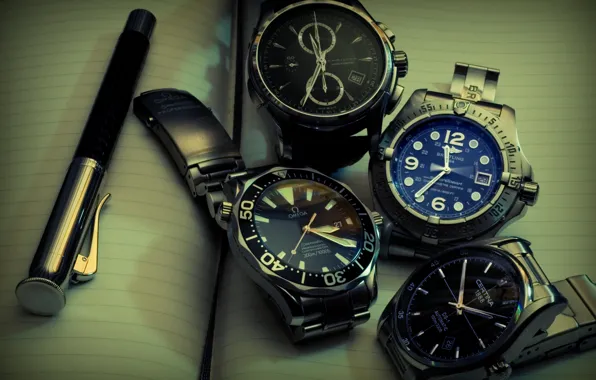 Omega, watch, Hamilton, Certina