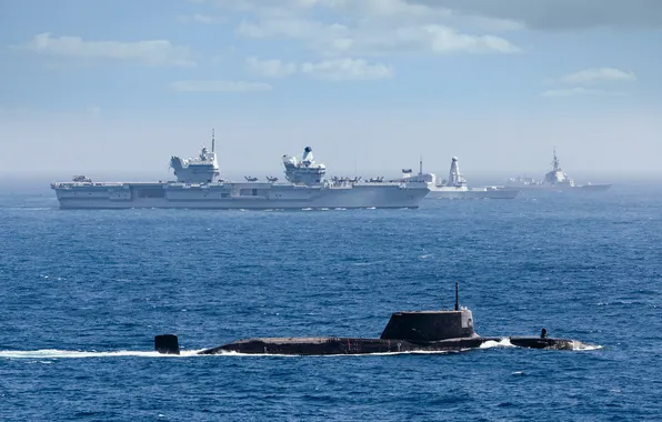 UK, nuclear submarine, HMS Astute, The Royal Navy