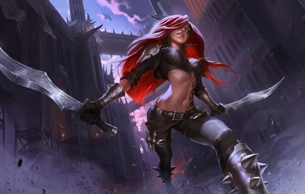 Picture spikes, tattoo, dagger, armor, witch, scar, swords, League of Legends