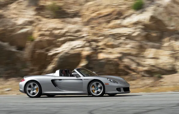 Porsche, speed, Porsche Carrera GT