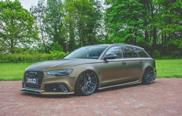 AUDI, RS6, 2017, AUDI RS6 AVANT, BEFORE, MATTE BROWN