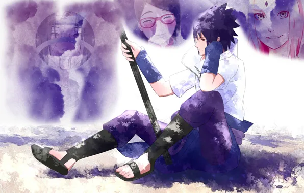 Sarada Uchiha  Naruto and sasuke wallpaper, Uchiha, Anime