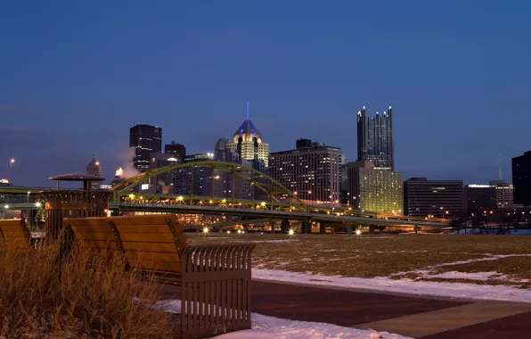 Picture city, the city, USA, Pennsylvania, Pittsburgh