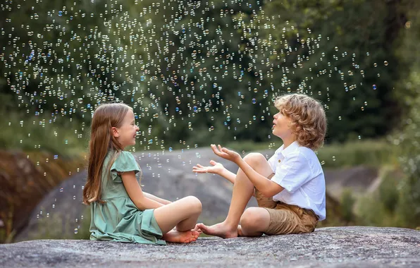 Picture children, mood, Victoria Dubrovskaya