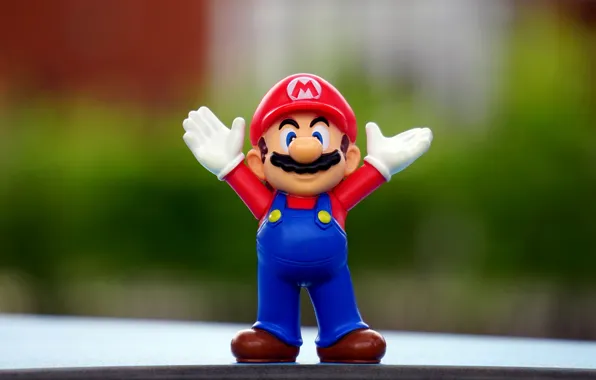 Macro, Mario, Super Mario, Figure, Figurine