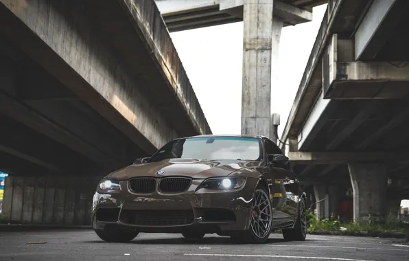 Picture BMW, Bridge, E90, Brown