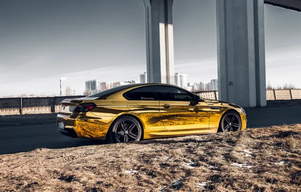 Car, machine, auto, bridge, city, fog, race, bmw