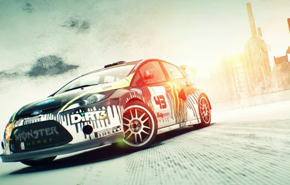 Picture the game, ford, dirt 3