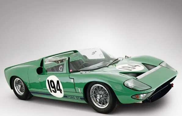 Roadster, Ford, Prototype, 1965, Classic cars, V8 4, Linden Green, GT/111