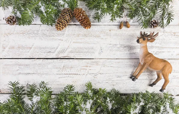 Decoration, New Year, Christmas, Christmas, wood, New Year, decoration, Merry