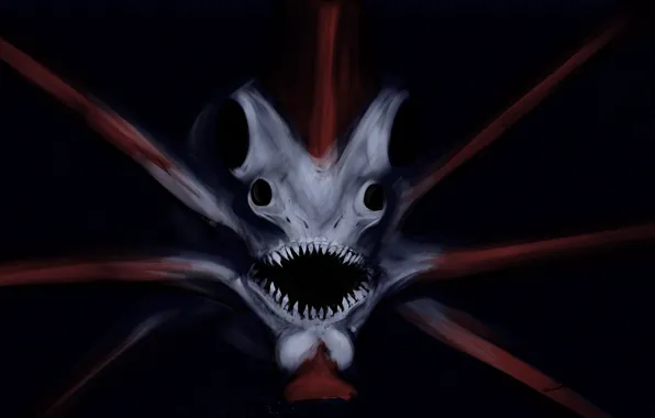 Monster, teeth, mouth, Subnautica