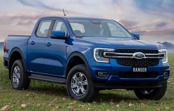 Ford, pickup, exterior, Ranger, Double Cab, 2022