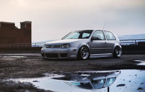 Golf, R32, Golf, Volkswagen, VolksWagen, Mk4, frontside