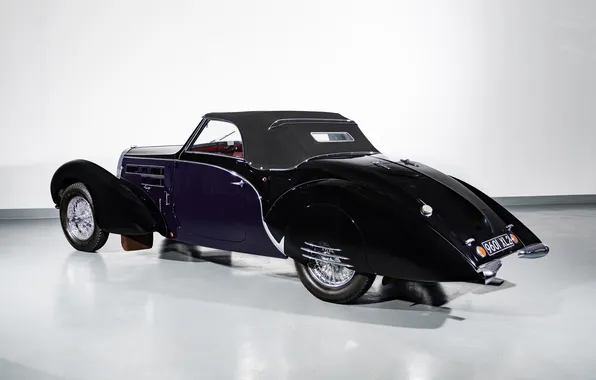 Bugatti, retro cars, Cabriolet, 1939, Type 57C, Bugatti Type 57C, Aravis, by Gangloff
