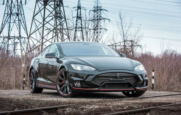 Tesla, Model S, Tesla, electric car, Larte Design
