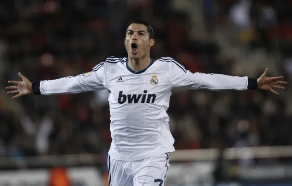 Picture football, form, Cristiano Ronaldo, player, goal, football, Ronaldo, player
