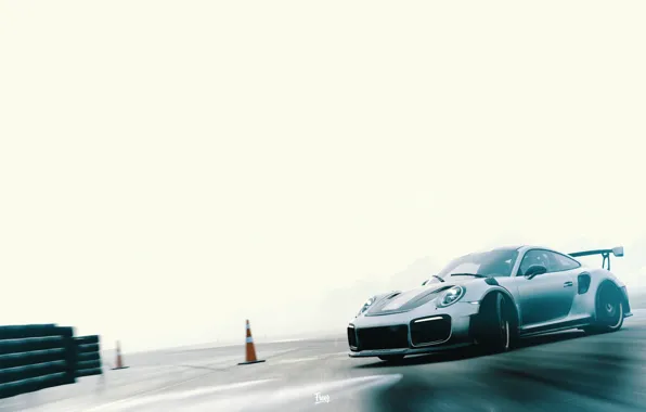 Auto, 911, Porsche, Machine, GT2, Porsche 911, GT2 RS, Rendering